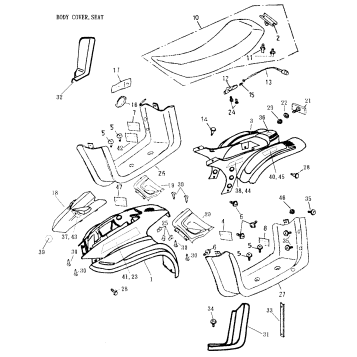 09- Body Cover, Seat
