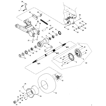 08- Drive System, Rear Europe