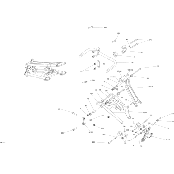08- Rear Suspension Maverick Trail