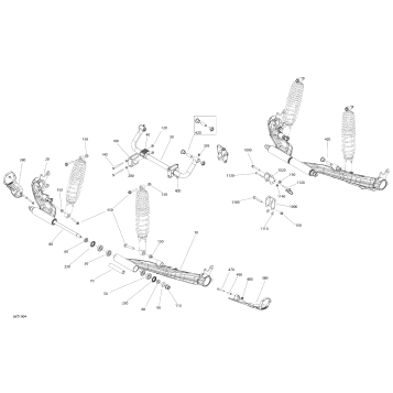 08- Rear Suspension 6X6 - North America