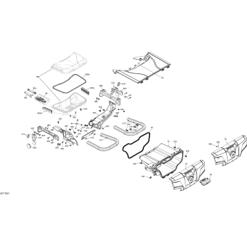 09- Rear Cargo Box - 650 EFI