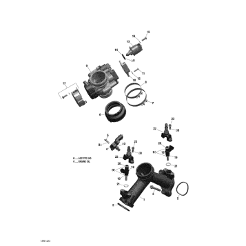 02- Air Intake Manifold And Throttle Body _18R1423