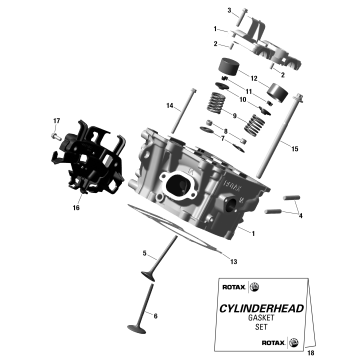 01- ROTAX - Cylinder Head