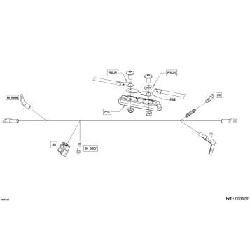 08- Electric - Voltage Regulator Wiring Harness - 710008403