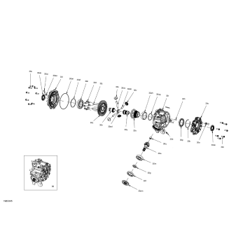 04- Drive - Front - Differential Parts