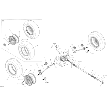 07- Drive System, Front _12C1411