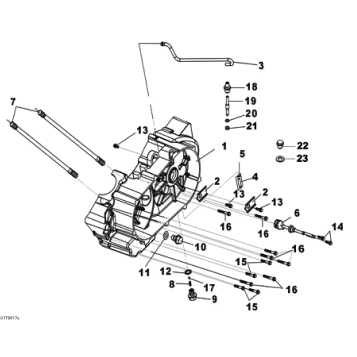 01- Left Crankcase Half