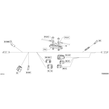 08- Electric - Voltage Regulator Wiring Harness - 710008405