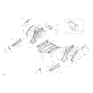 09- Body - 1000R - Red - Middle Section