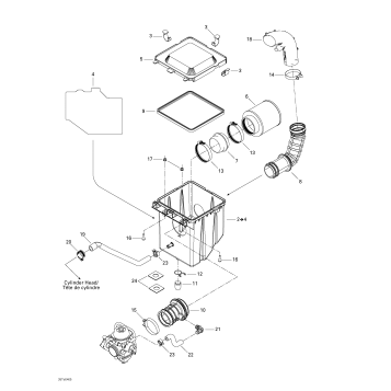 02- Air Intake Silencer