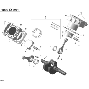 01- Crankshaft, Piston And Cylinder _02R1507