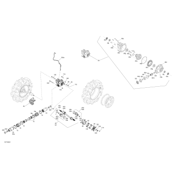 07- Drive, Front - Except XMR & STD