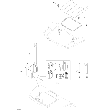 09- Front Storage Tray