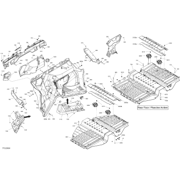 09- Cab Interior - Fire Wall Section