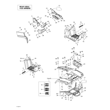 09- Body And Accessories, Rear View