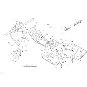 09- Body - Front Bumper And Skid Plate - XXC