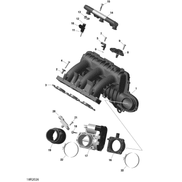 02- Air Intake Manifold And Throttle Body