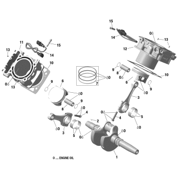 01- Crankshaft, Piston And Cylinder - 1010R
