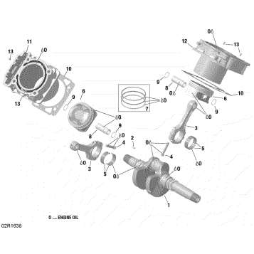 01- Crankshaft, Piston And Cylinder - HD8