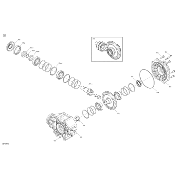 04- Drive - Final Drive Unit - 850 EFI XMR