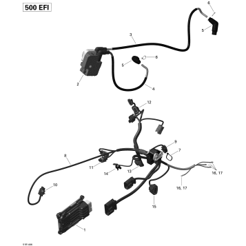 10- Engine Harness And Electronic Module