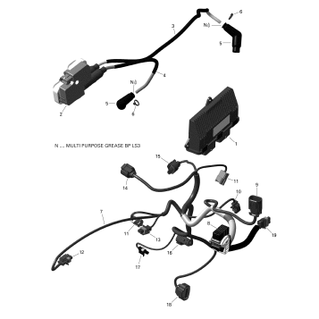 01- Rotax - Engine Harness And Electronic Module - V3