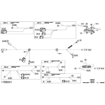 08- Electric - Starter Wiring Harness - 710007207