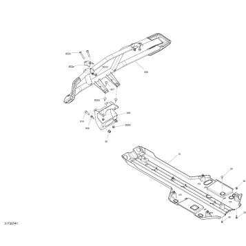 09- Body - Front Bumper And Skid Plate - Granite Grey