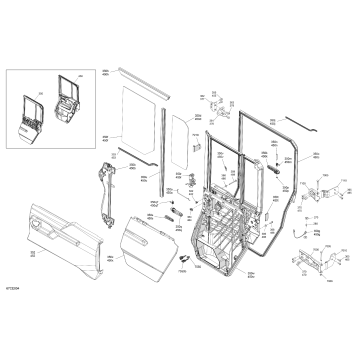 07- Enclosure Cab - Rear Doors