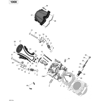 01- Cylinder Head, Front
