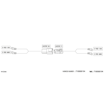 08- Electric - Roof Harness - 710008194