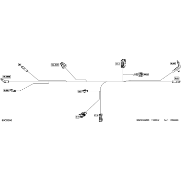 08- Electric - Voltage Regulator Wiring Harness - 710008182