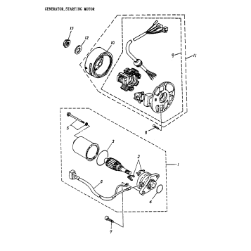 04- Generator, Starting Motor 170-12
