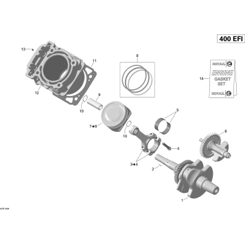 01- Crankshaft And Pistons
