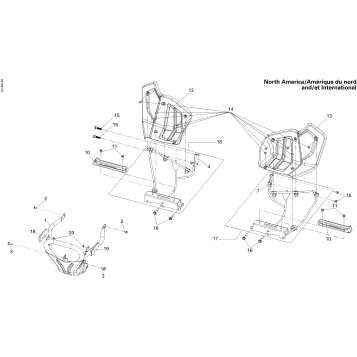 09- Front Bumper And Footrests North America, International
