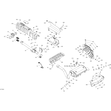 01- Exhaust - 570 EFI