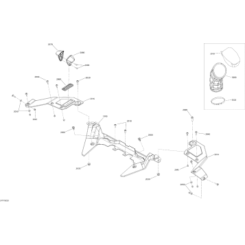 09- Body And Accessories 6X6 - 650 EFI - Squadron Green - Rear