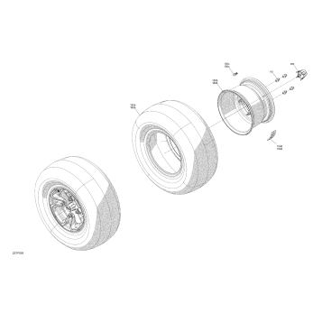 04- Drive - Rear Wheels - Except XT
