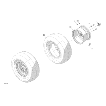 04- Drive - Rear Wheels - STD - Except Europe