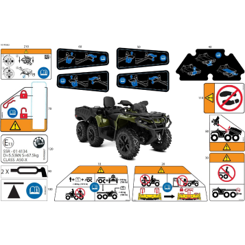 07- Body - Warning Decals Rear Section