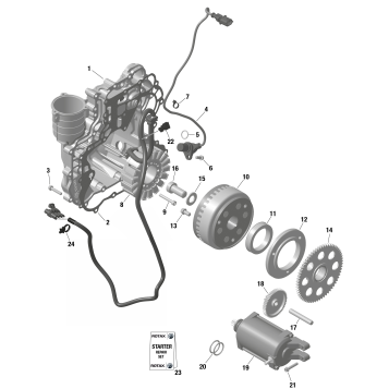 01- ROTAX - Magneto and Electric Starter