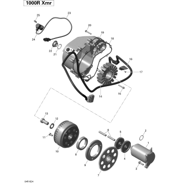 03- Magneto and Electric Starter - 1000R EFI