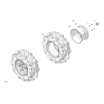 04- Drive - Rear Wheels - 650 EFI - XMR