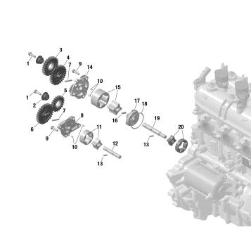 01- Rotax - Oil Pump