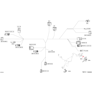 08- Electric - Junction Wiring Harness - 710007348