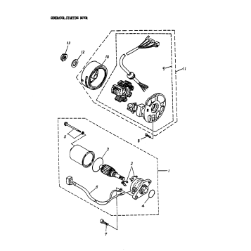 04- Generator, Starting Motor
