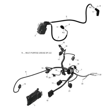 01- ROTAX - Engine Harness And Electronic Module