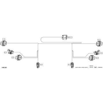 08- Electric - Front Wiring Harness - 710007250