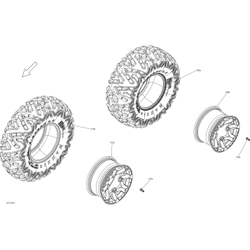 07- Wheels And Tires Traxter HD8 - Package DPS