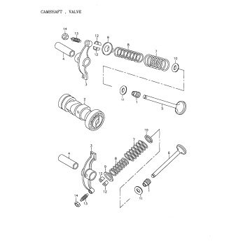 01- Camshaft, Valve (172a-02)